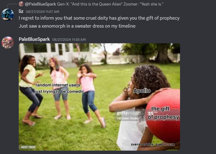 VoidgivenVox's tweet photo. This whole ordeal was too funny not to post, so I present to you: the xenomorph saga https://t.co/peG0FDcLQS