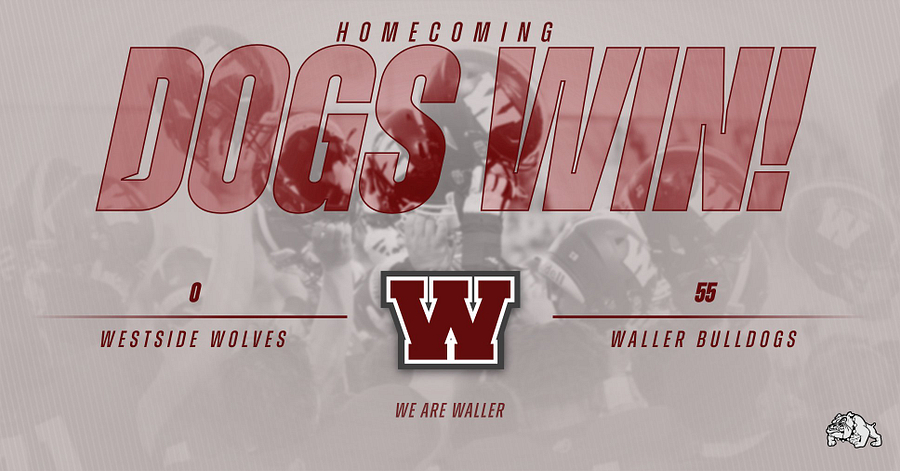 Great TEAM WIN tonight!
The Bulldogs get a Homecoming Victory!!!