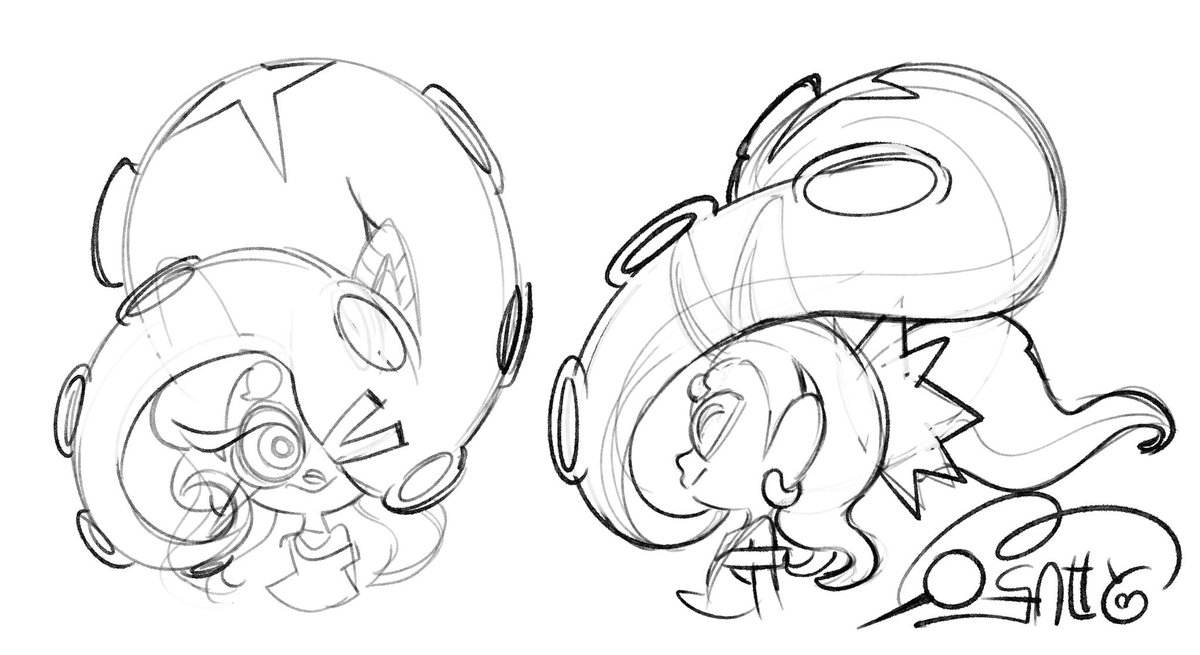 SallyConigal's tweet image. My tentacle more bigger(? HAHA