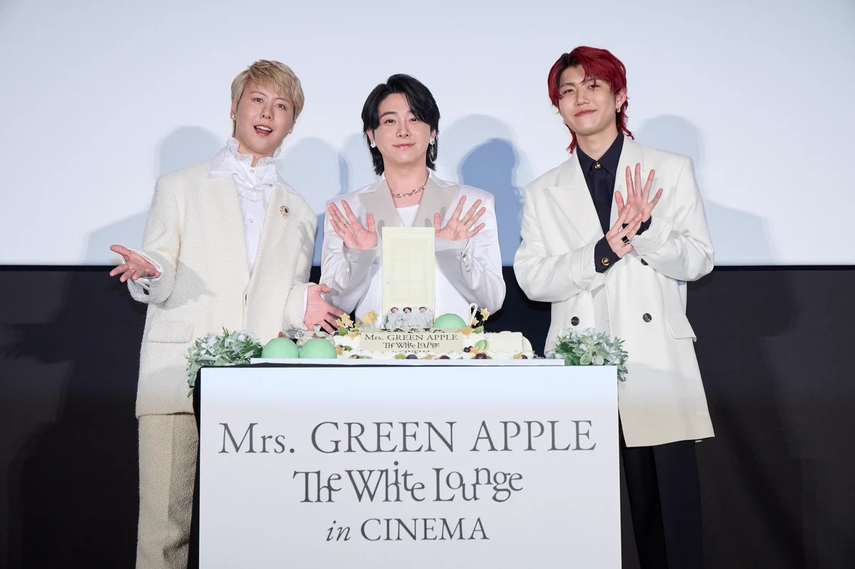 Mrs. GREEN APPLE // The White Lounge in CINEMA (@twl_movie) / X