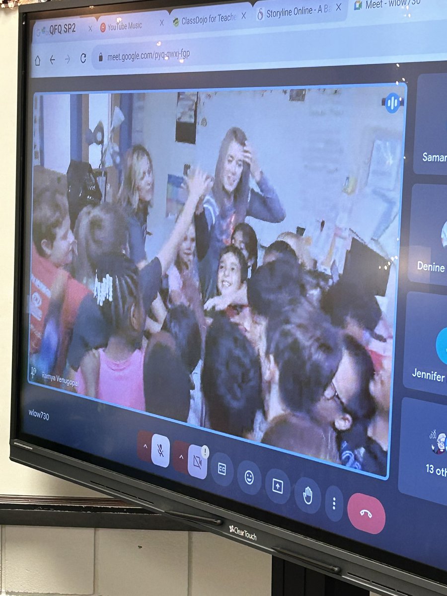 Lowe Elementary (@loweesleopards) on Twitter photo Ms. Balbach is helping take WLOW on the road. 🎥 <a href="/DowdellAng20306/">Angela Dowdell</a> class led the whole school today in the greeting and share portion of a morning meeting.
#AimHighGoLowe 🐆 Ms. Balbach is helping take WLOW on the road. 🎥 <a href="/DowdellAng20306/">Angela Dowdell</a> class led the whole school today in the greeting and share portion of a morning meeting.
#AimHighGoLowe 🐆
