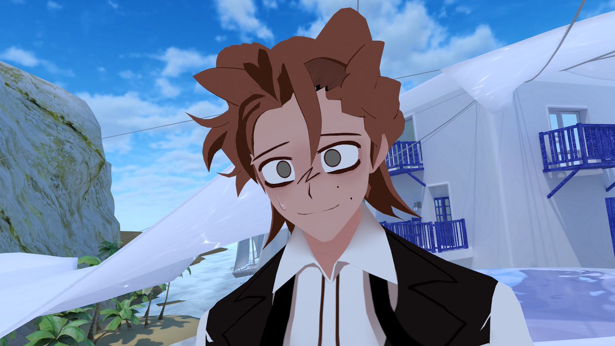 Lan2802's tweet photo. ✨高级法式餐厅第一次上班！！！！！
(I made this Avatar!)

#DeadPlate #rody #死盘子 #데드플레이트 #VRChat https://t.co/2ubEo842SO