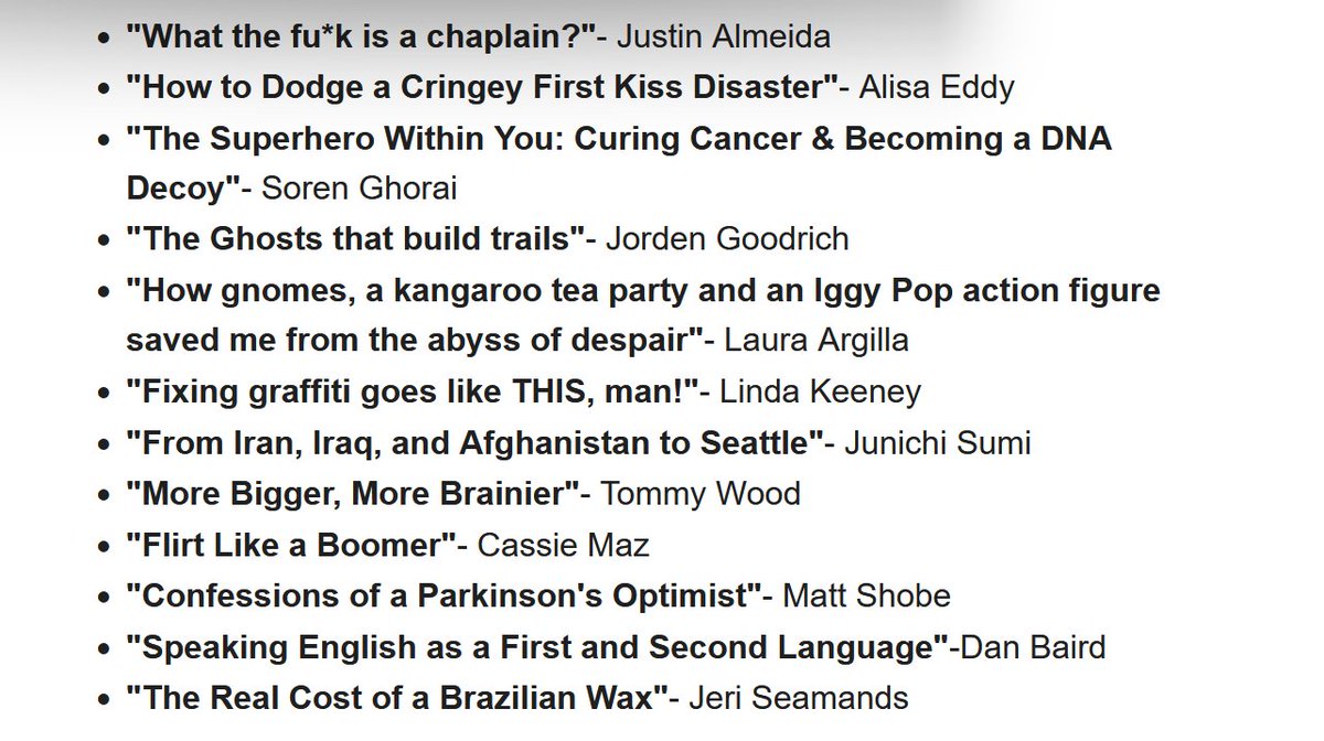 Sally James tweet media