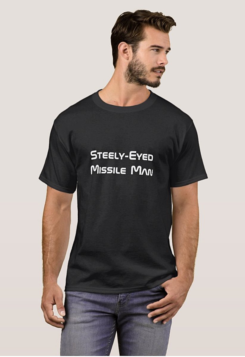 Telexplainer's tweet image. Steely-Eyed Missile Man T-Shirt zazzle.com/steely_eyed_mi…  #spaceprogram #rockets #missiles
