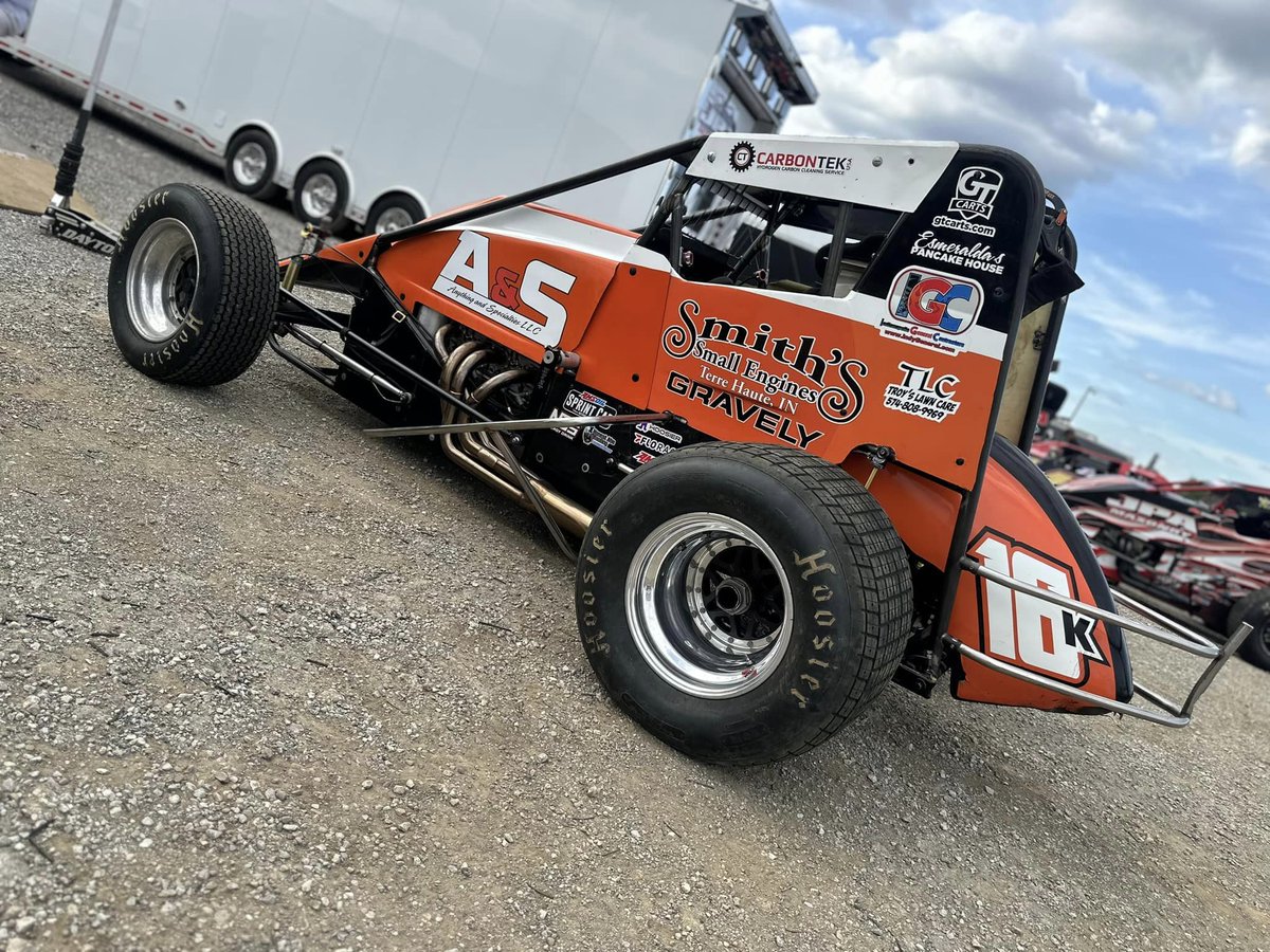 Forever 16!

We usually see <a href="/HarleyyBurns/">Harley Burns</a> is his familiar family owned #16.

After damaging his car recently during Smackdown, he's back in action tonight aboard the Knight Racing #16K at <a href="/CircleCityDirt/">Circle City Raceway</a>.

He's started all 3 USAC features run here this year.
