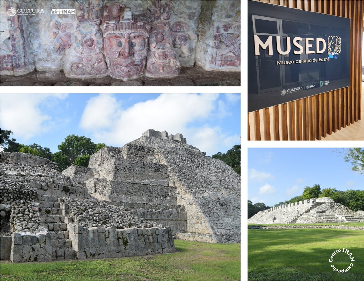 inahcampeche's tweet photo. ¡Visita la zona arqueológica de Edzná! 🍃
Conoce la historia antigua de Campeche y maravíllate con la grandeza del edificio de los Cinco Pisos y la arquitectura maya. 🏛️✨
👉Te esperamos de 8 a 17 h los 365 días del año
#centroinahcampeche #zonasarqueológicas #Edzna #Campeche https://t.co/EQ7F0hk3Ke