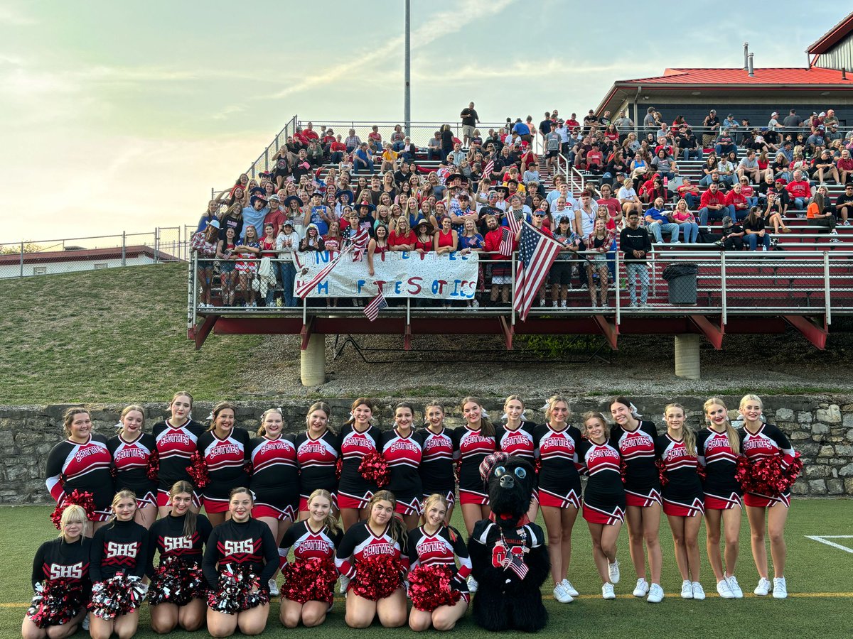 Recognized our All-Academic Student-Athletes tonight! Grateful for their efforts &amp; all they do! Awesome student section &amp; Great group of Cheerleaders too! Looking forward to a great night! Let’s go Scotties!
“We Before Me!”
#BePhenomenal