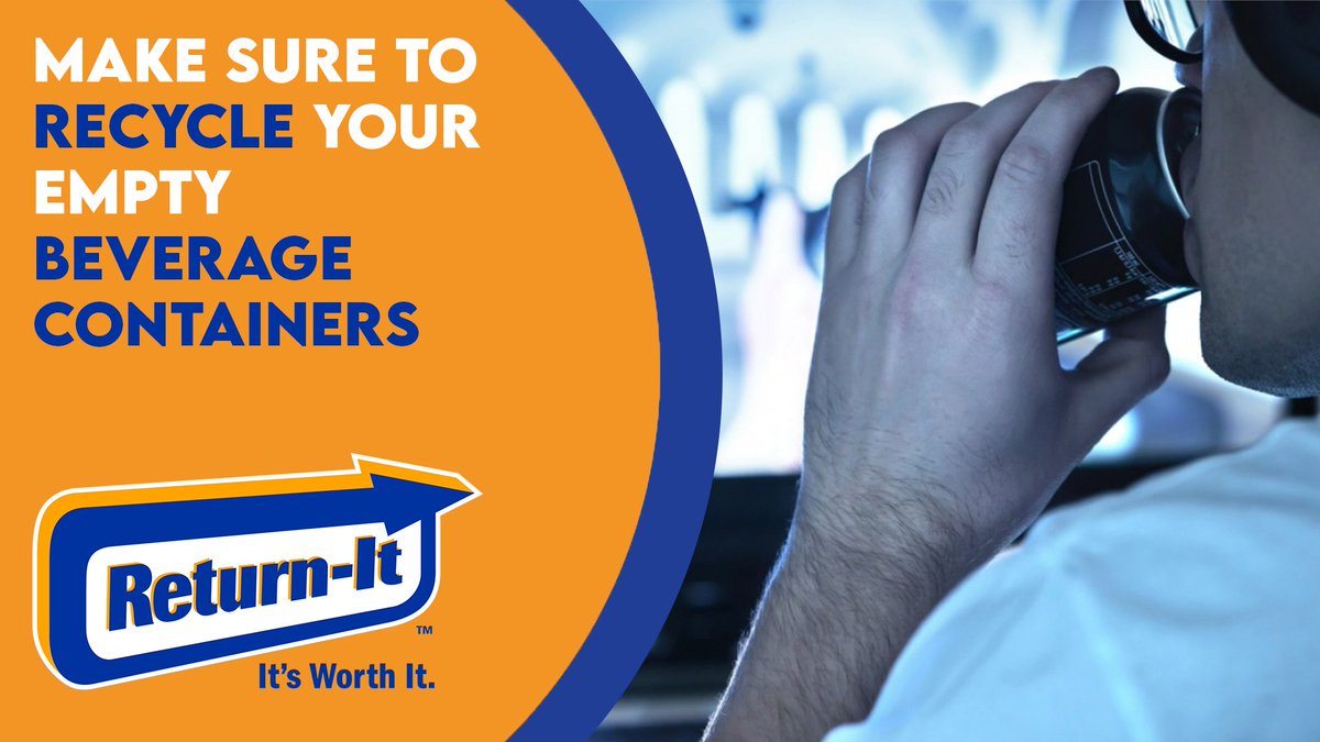Time to clean up your setup! Remember to take your empty beverage and energy drink containers to the nearest <a href="/Return_It/">Return-It</a> for your 10¢ deposit refund!