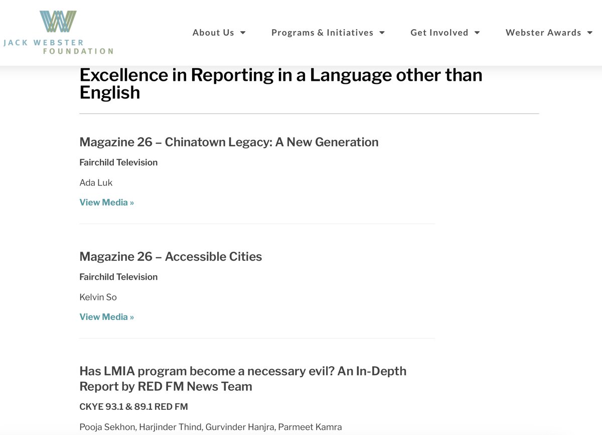 poojasekhon's tweet photo. We did it again! Our news story chosen for Jack Webster Awards 2024!  @JackWebsterFdn @harjindersthind @GKHanjra @Gagan4344 https://t.co/UHcpLLm0Ao