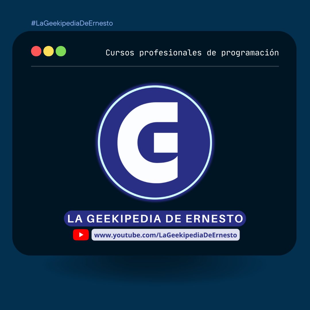 La Geekipedia de Ernesto tweet media