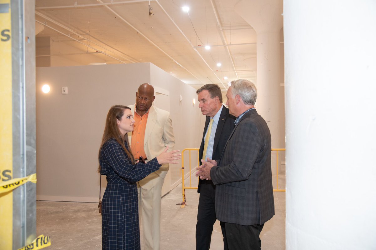 Thrilled to be in the Comeback City to tour the very exciting Dan River Falls development!  

Folks in Danville are doing incredible work meeting an urgent need and investing in new housing. On the federal level, I’m fighting to make that easier for communities across Virginia.