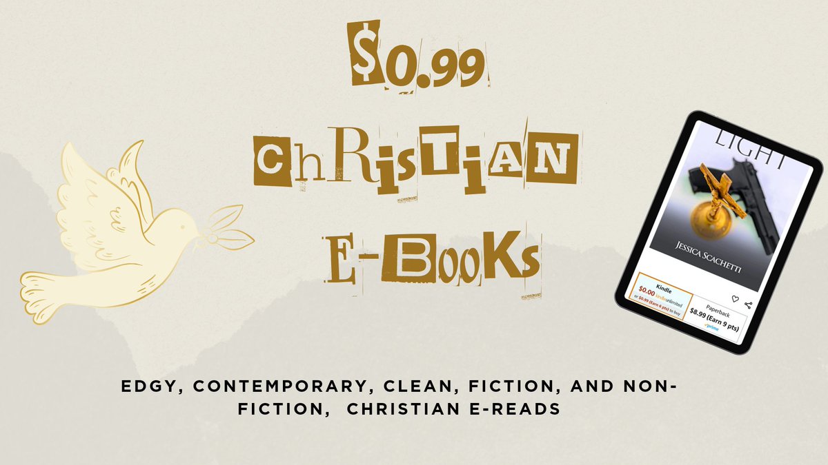 📣#ChristianAuthor friends! Do you have a $0.99 ebook? Is it clean, edgy, contemporary, Christian fiction/non-fiction? Join my October $0.99 ebook fair on bookfunnel! Sign-up for the promo now: dashboard.bookfunnel.com/bundles/board/…
Not a bookfunnel Author?  See below thread for more deets. ⬇️