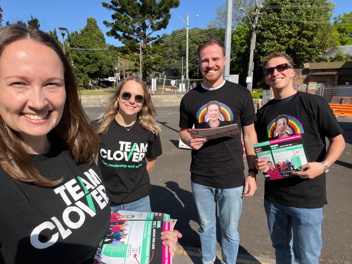 🍀Vote 1 <a href="/CloverMoore/">Clover Moore AO</a>! 🍀