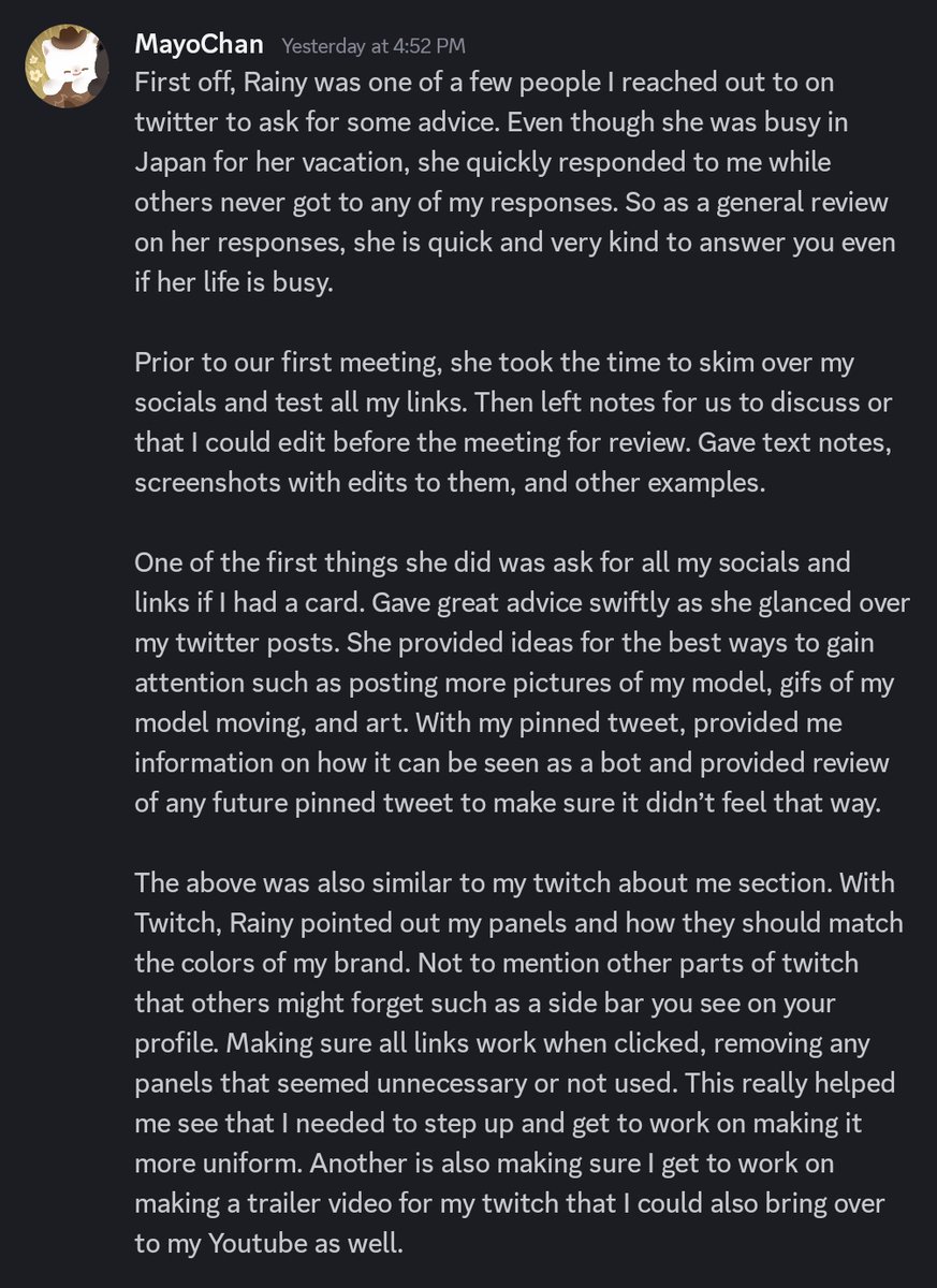 RainyRentyn's tweet photo. My first Social Media consultation seems to have gone well! It feels so nice to have my experience help others ; v;

Social Media Consulting services are now open on my Vgen! So if anyone is interested I will be available for 1 on 1 help! https://t.co/DHApwvd8Rw