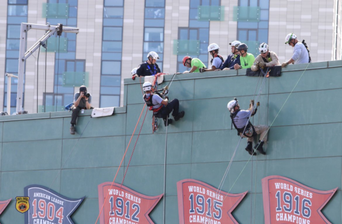 auburnmassfire's tweet image. Great day of training yesterday @fenwaypark with Technical Rescue Teams from across the state. 
#technicalrescue