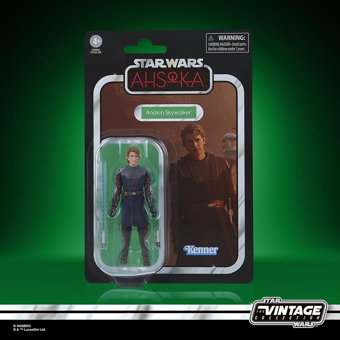 TheSWU's tweet image. NEWS: Anakin Skywalker from #Ahsoka is coming to Hasbro’s The Vintage Collection! #HasbroPulseCon2024