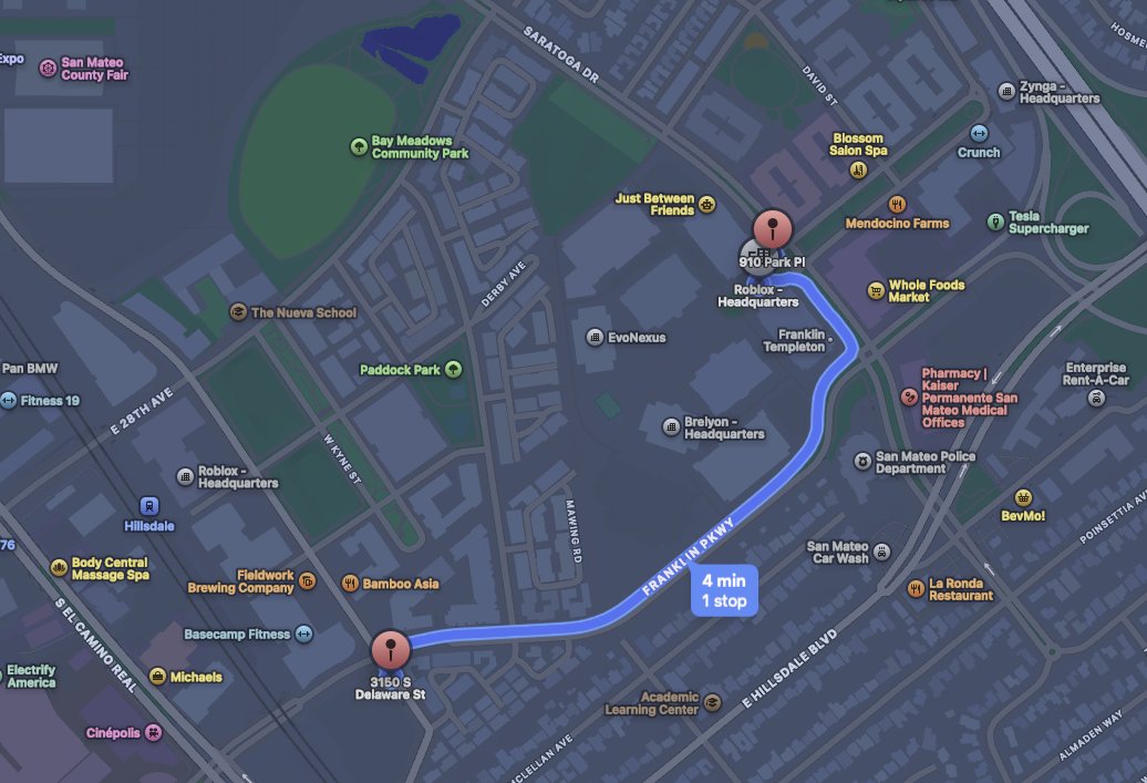 Bloxy_News's tweet image. Effective January 1, 2025, Roblox will officially move their corporate headquarters to the new location at 3150 S Delaware St, San Mateo, CA (image 1).

The location at 970 Park Place (image 2) will no longer belong to Roblox Corporation after January 1st.