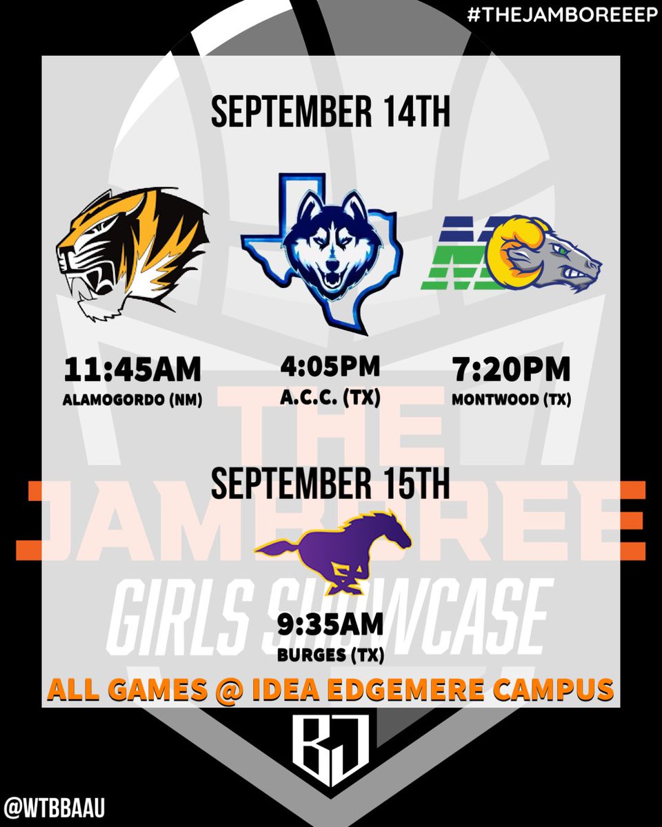 I’m excited to be playing at the <a href="/thejamboreewtx/">The Jamboree Showcase</a> this weekend with <a href="/wtbbAAU/">West Texas Blazers Basketball</a> 💚