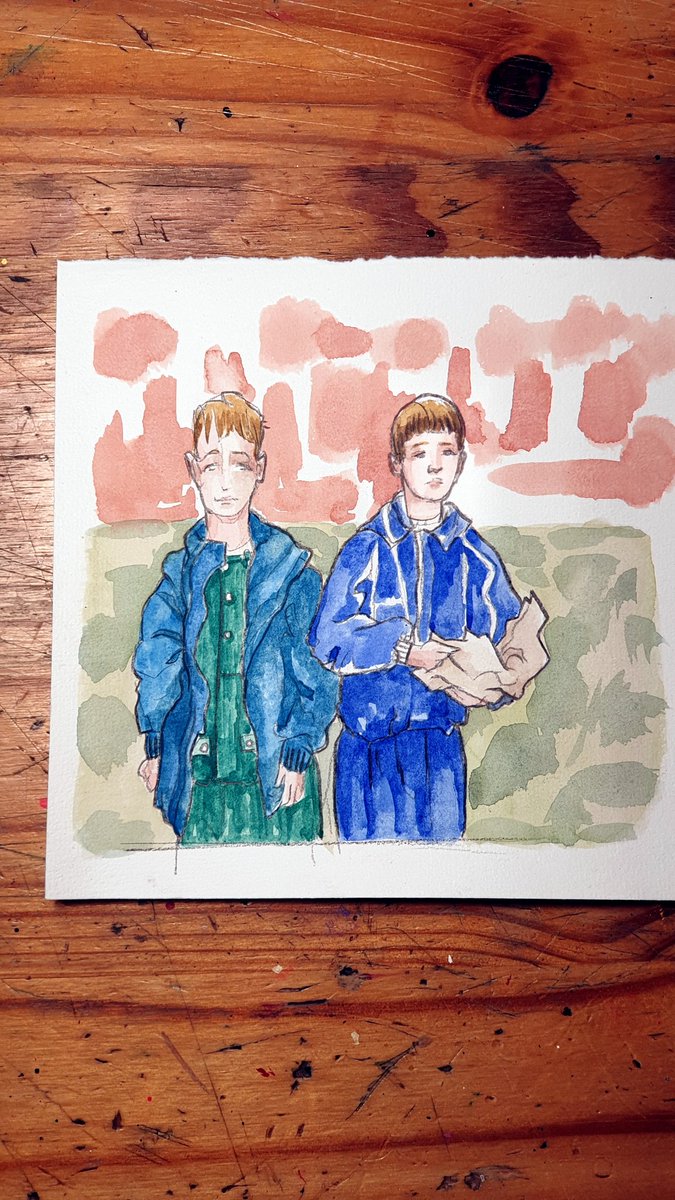 Kids on the street 
They never miss a beat
Via @britishculturearchive.
.
#lizuka #watercolour #aquarelle #acuarela #wasserfarben