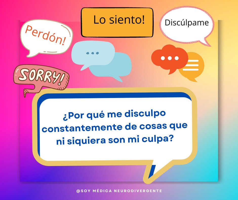 TeaVallarta's tweet photo. Abro hilo 🧵 sobre motivos por el cual te disculpas por todo (aunque no sea tu culpa!)
(1)
.
.
.
#SorryNotSorry #disculparse #perdón #tepc #tdah #tea #SoyAutista #autismo #tdah #toc https://t.co/CZOQnwOKe8