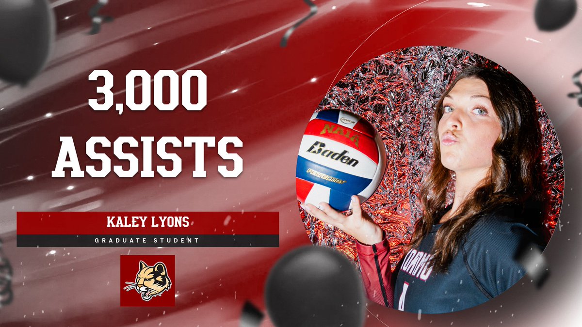 3,𝟬𝟬𝟬 𝗖𝗔𝗥𝗘𝗘𝗥 𝗔𝗦𝗦𝗜𝗦𝗧𝗦

With her 15th assist in tonight's match, Kaley Lyons has reached 3,000 career assists!

#RollCougs