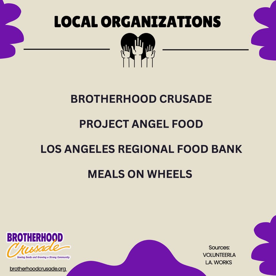 Brotherhood Crusade (@bcrusade) on Twitter photo Want to make a positive impact in your community? Explore volunteer opportunities where students & parents can lend a hand and support local organizations. Your involvement helps build a stronger, more connected community. 
#Volunteer #BackToSchool #GiveBack #BrotherhoodCrusade Want to make a positive impact in your community? Explore volunteer opportunities where students & parents can lend a hand and support local organizations. Your involvement helps build a stronger, more connected community. 
#Volunteer #BackToSchool #GiveBack #BrotherhoodCrusade