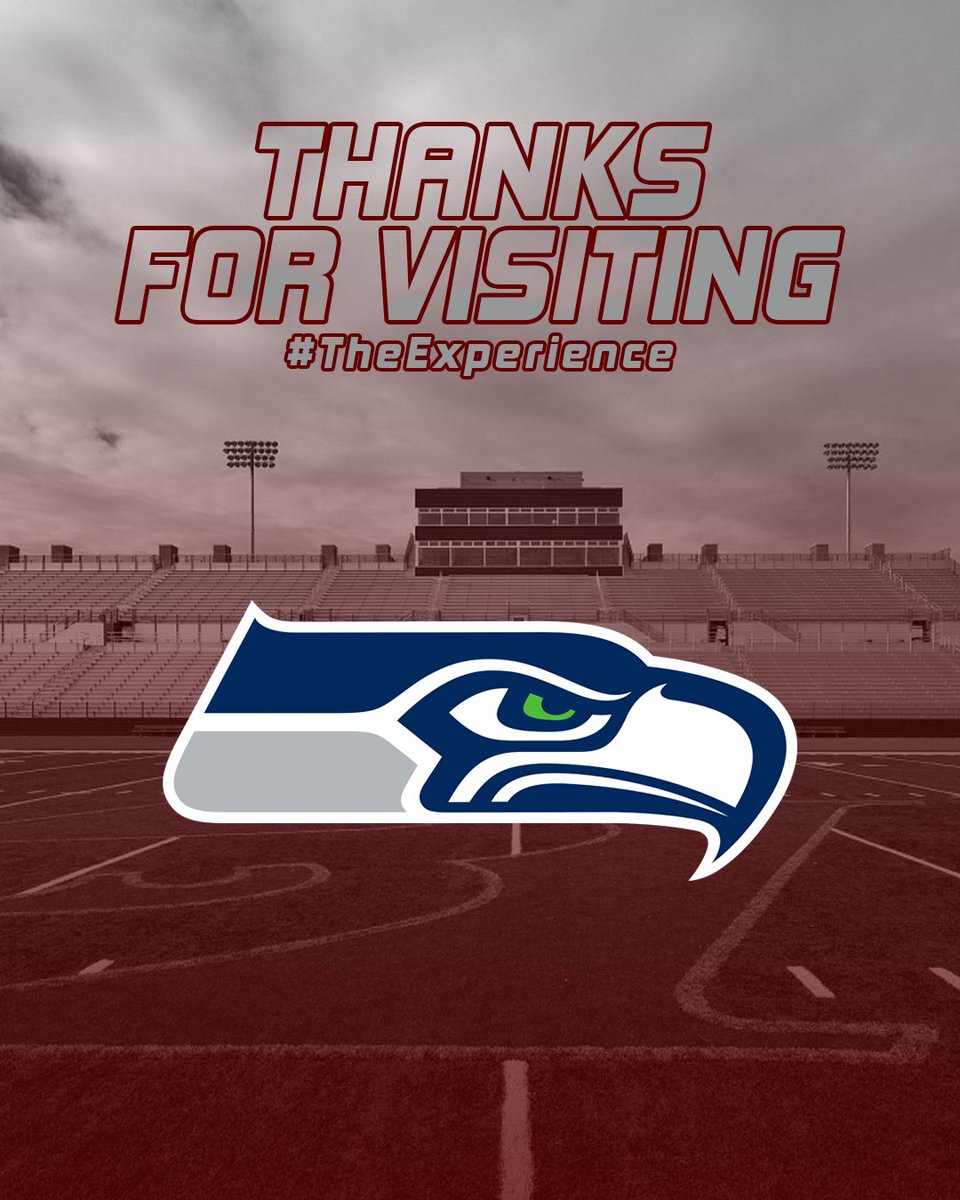 Thank you to the Seattle Seahawks for coming to visit and checking out our players! 🦅🏈

#TheExperience #d3fb