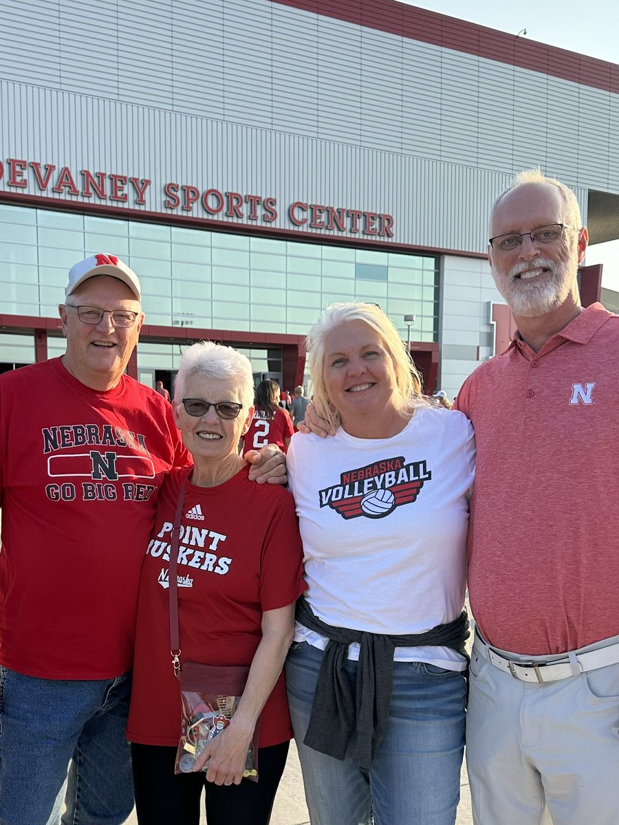 GO BIG RED! #huskers <a href="/HuskerVB/">Nebraska Volleyball</a> <a href="/Huskers/">Nebraska Huskers</a>