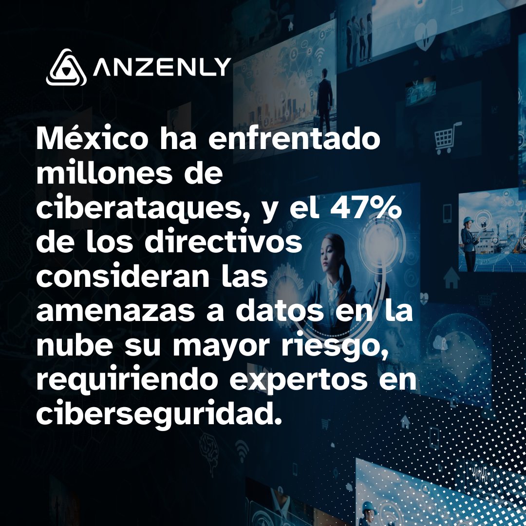 🔐🚀 La seguridad en el mundo digital no es opcional. ¡Es esencial! Muchas empresas aún no han implementado soluciones avanzadas de ciberseguridad. 🛡️💡 Descubre los servicios administrados de ciberseguridad que tenemos para tu empresa. anzenly.com/servicios-admi…