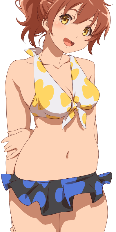 粋な水着交換はどっちが言い出しっぺかを考えるとワクワクする #響けユーフォニアム 