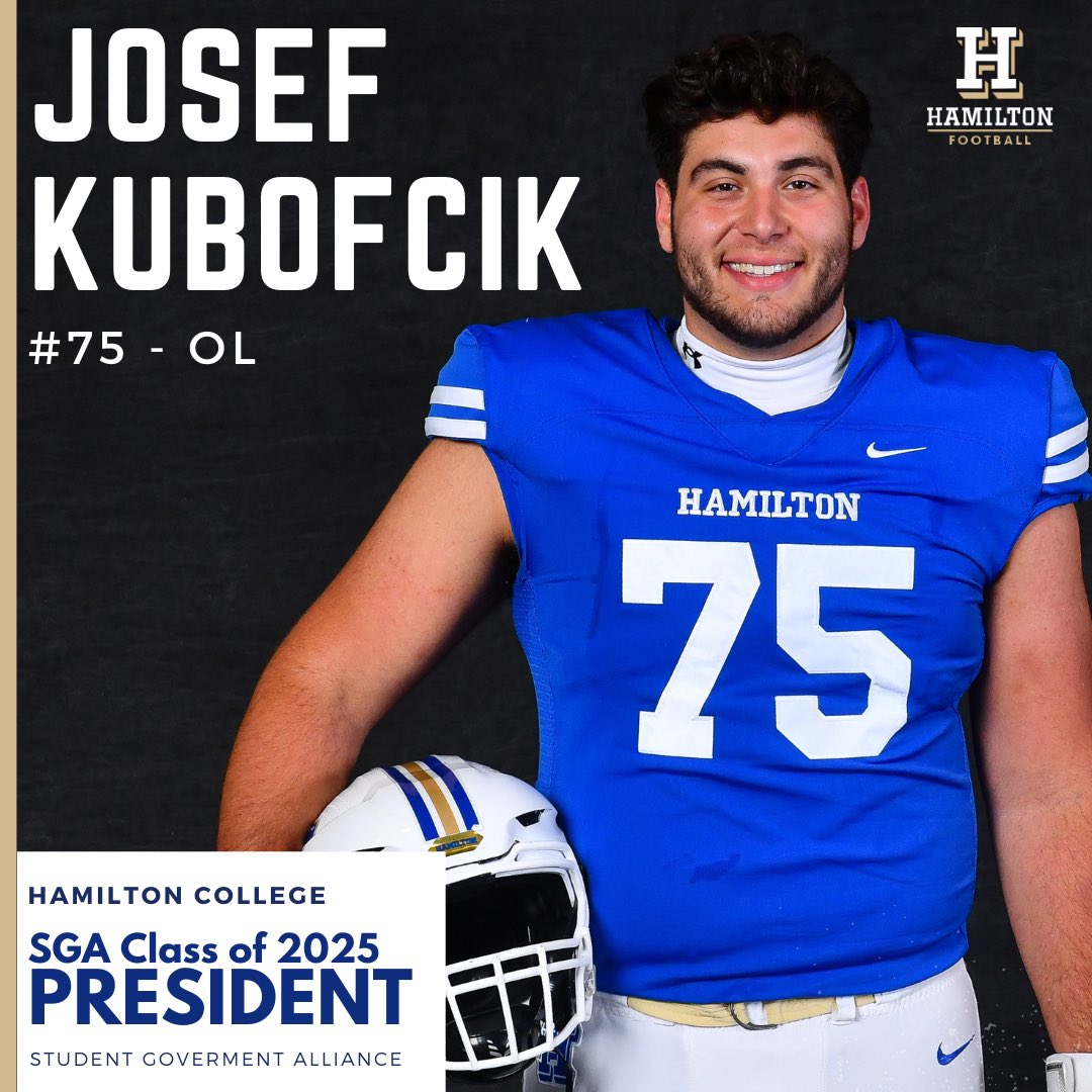 HamCollFootball's tweet image. Congratulations Joe!
