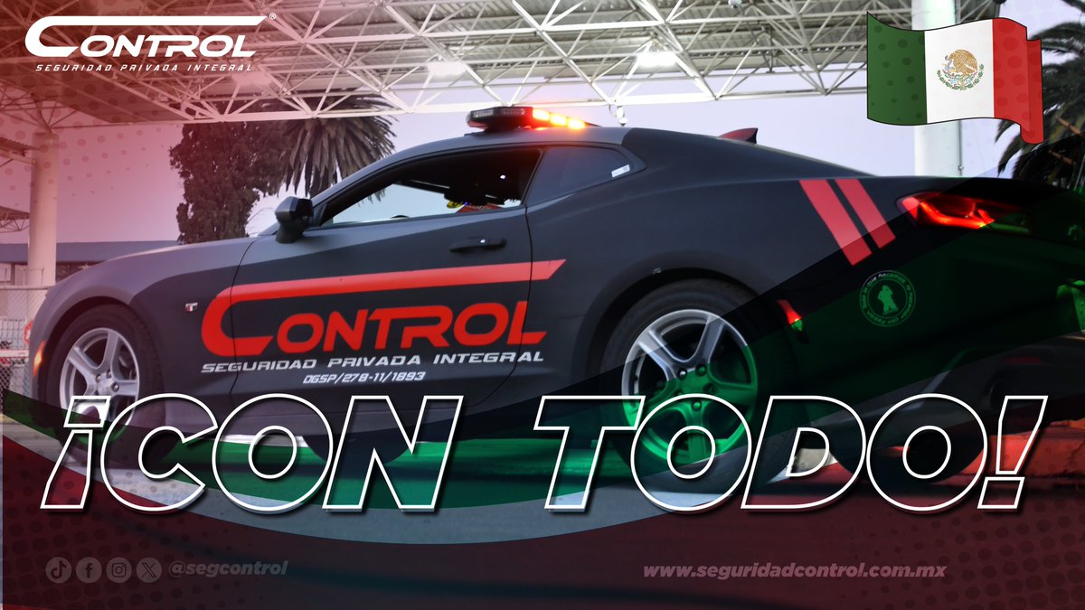 segcontrol's tweet image. 😃🚔🚨😎🇲🇽Porque sabemos que estas dando #Contodo en el aniversario de independencia ofreciendo un servicio de calidad y compromiso  como un guardia ejemplar que eres. ¡Gracias por responsable y ser parte de la Familia Control!

#FraseControl #SeguridadControl #mespatrio🇲🇽🎉