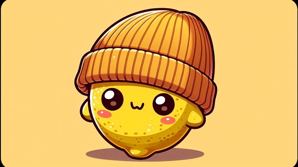 The Hat stays on 🍋