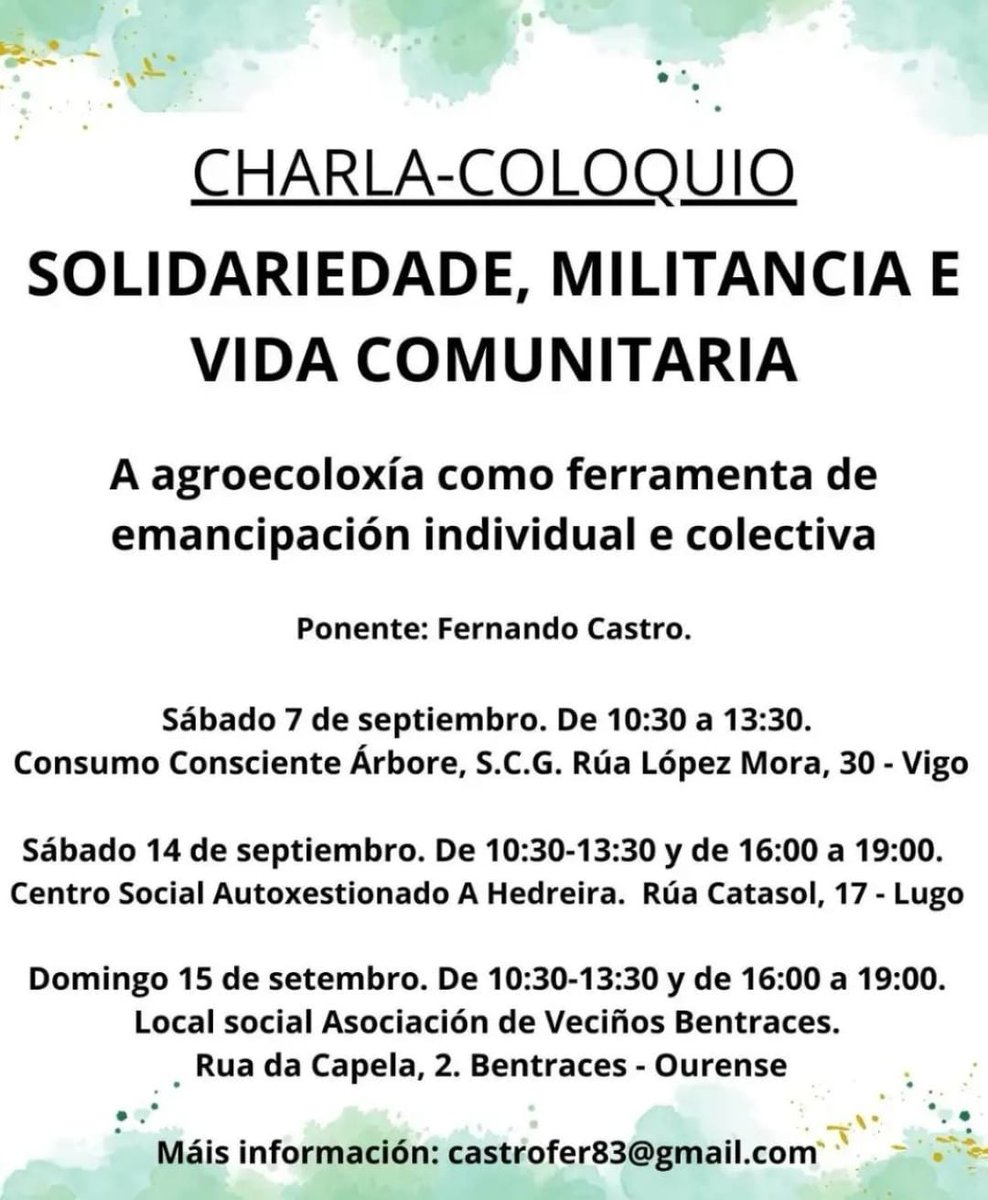 Ecoloxistas Gal. Atlántica e Verde (@ecoloxistasgal) on Twitter photo 