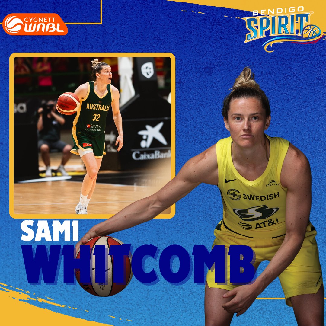 BendigoSpirit's tweet photo. Bendigo Spirit is excited to announce the signing of Sami Whitcomb for the 2024 WNBL season after her starring role at the Paris Olympics. 🙌💙 https://t.co/bNwqqg16i3