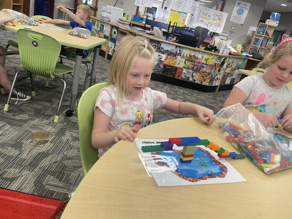 KCS_JeffLibrary's tweet image. Jefferson Library students read and learned about Bridges then used their computational thinking skills to construct bridges over a body of water. @KCS_TJESPrinc @KCS_Libraries