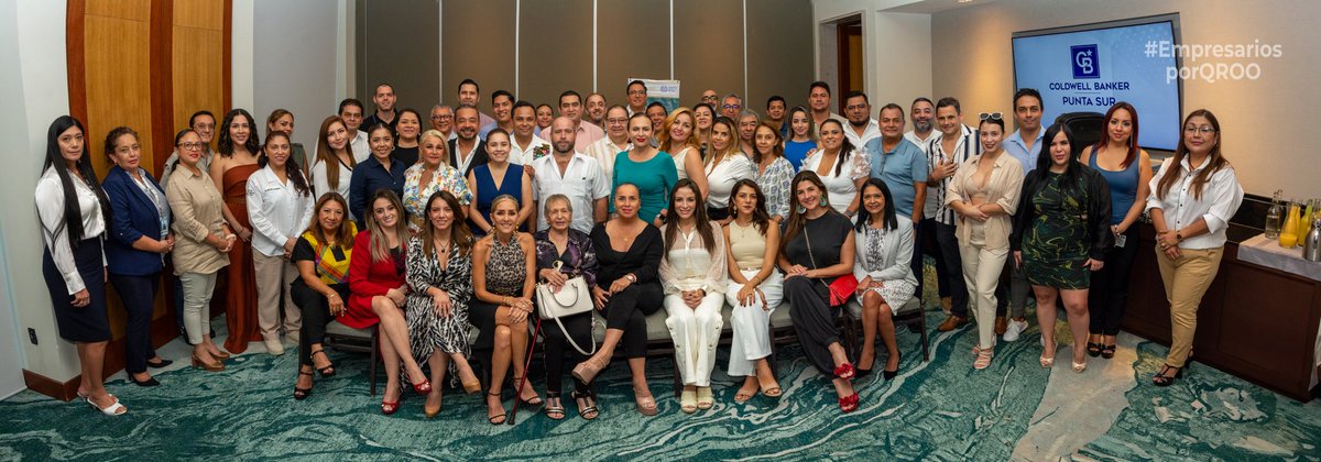 Muchas gracias por la invitación <a href="/Empresariospor1/">Empresariosporqroo</a> ! Super anfitrión cómo siempre <a href="/oigres14/">Sergio León Cervantes</a> !
¡Muchas felicidades! 👏👏👏