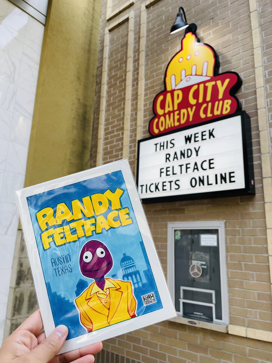 MrHinkleDraws's tweet photo. Iโm super excited to see @RandyFeltface in Austin tonight! But can I get this drawing to him? ๐ค๐ค๐ค #MrHinkleDraws #RandyFeltface #Art https://t.co/j3nCEYid7t