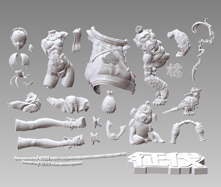 🍑🍑🍑
『MOMOTARO/征伐』ガレージキット発売中です

『MOMOTARO』Kits are now available!
This product is not 3D data, but parts produced in resin for sale.
I ship worldwide!
obstetricianm001.stores.jp/items/66e043b5…
obstetrician-m.booth.pm/items/6088430