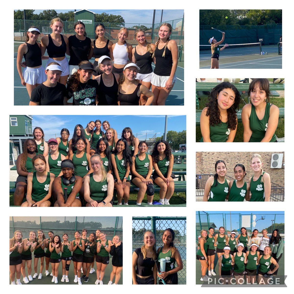 Matches…Matches… more Matches… Rams continue to show strength on the courts with wins over Johnsburg, Round Lake, and Lakes(JV2)! Ending the week in B+W theme! <a href="/GoGCHSRams/">GCHS Athletics</a> #Ramily #GRIT #RamsLife