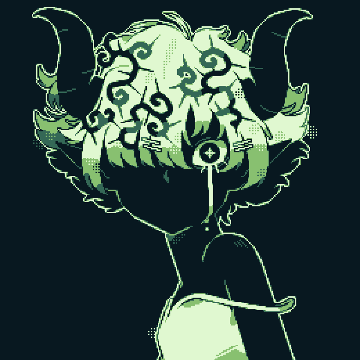 day 11, 🟢✨#pixelart