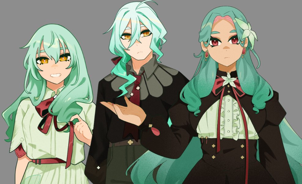 Getting more progress done
What a lovely looking family  
#SpooktoberVNJam