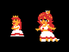 princess peach redraw
