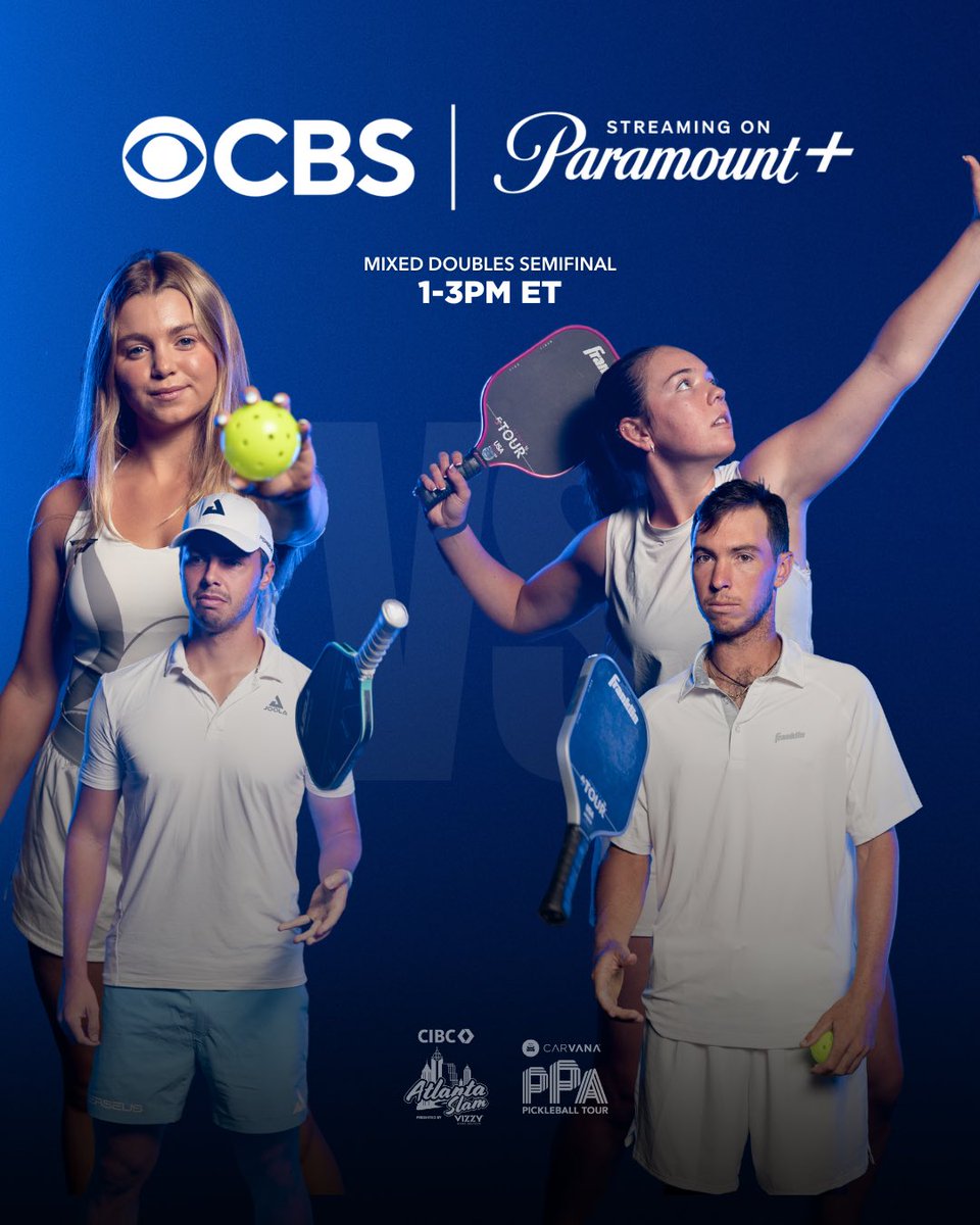 PPAtour's tweet image. Only on @CBS TOMORROW - 1pm ET

#1 Waters &amp;amp; Johns 🆚 #3 The Johnsons