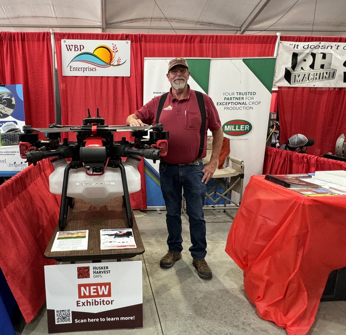 3 great days at HHDs introducing Miller foliar’s to producers with the help of a XAG P100 Pro ag spray drone from On Target Drones LLC