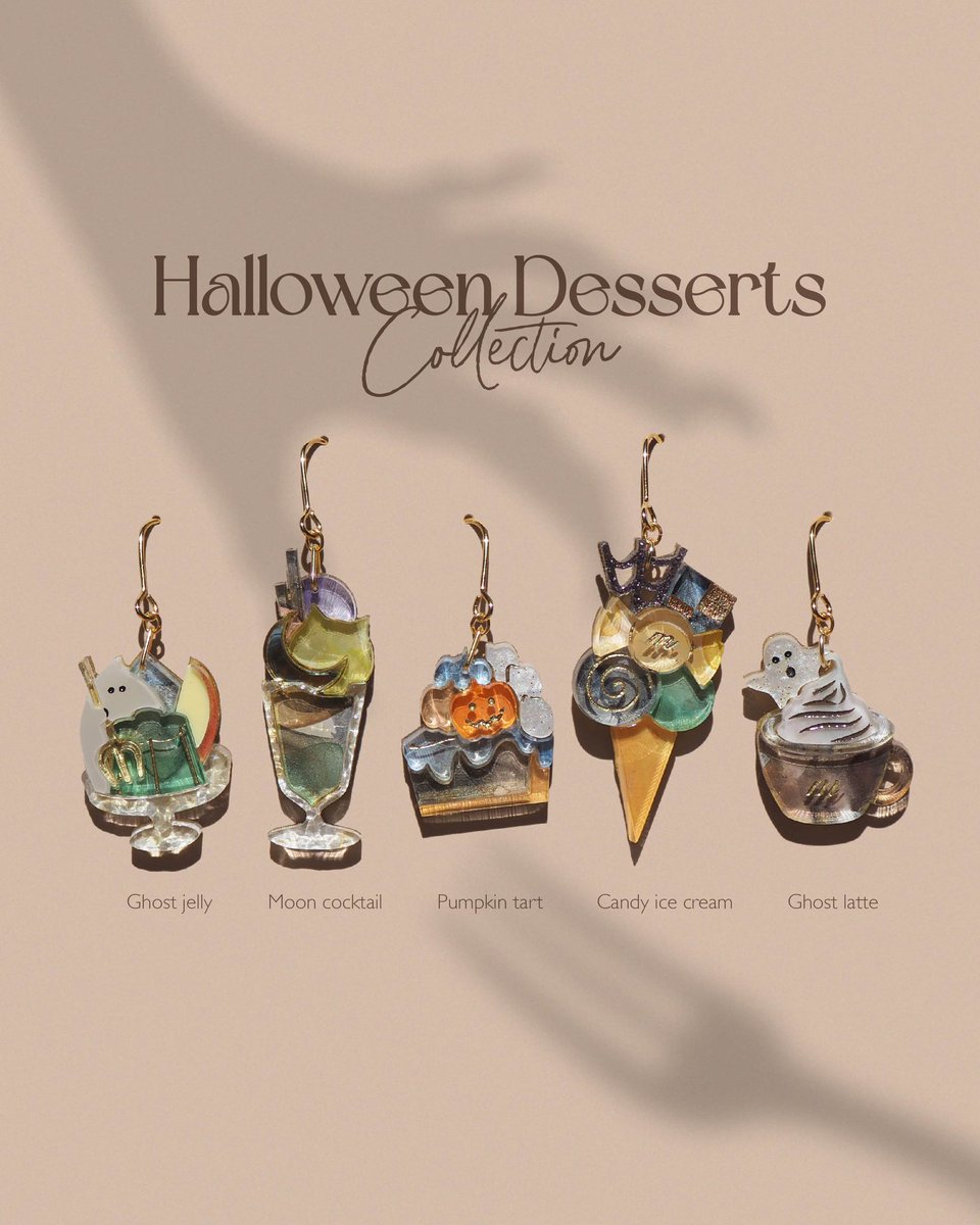 belovedcolor_m's tweet photo. NEW✧ Halloween Desserts🧁

ハロウィン限定スイーツを
アクセサリーにしました🪄 https://t.co/hH8VcUpVuJ