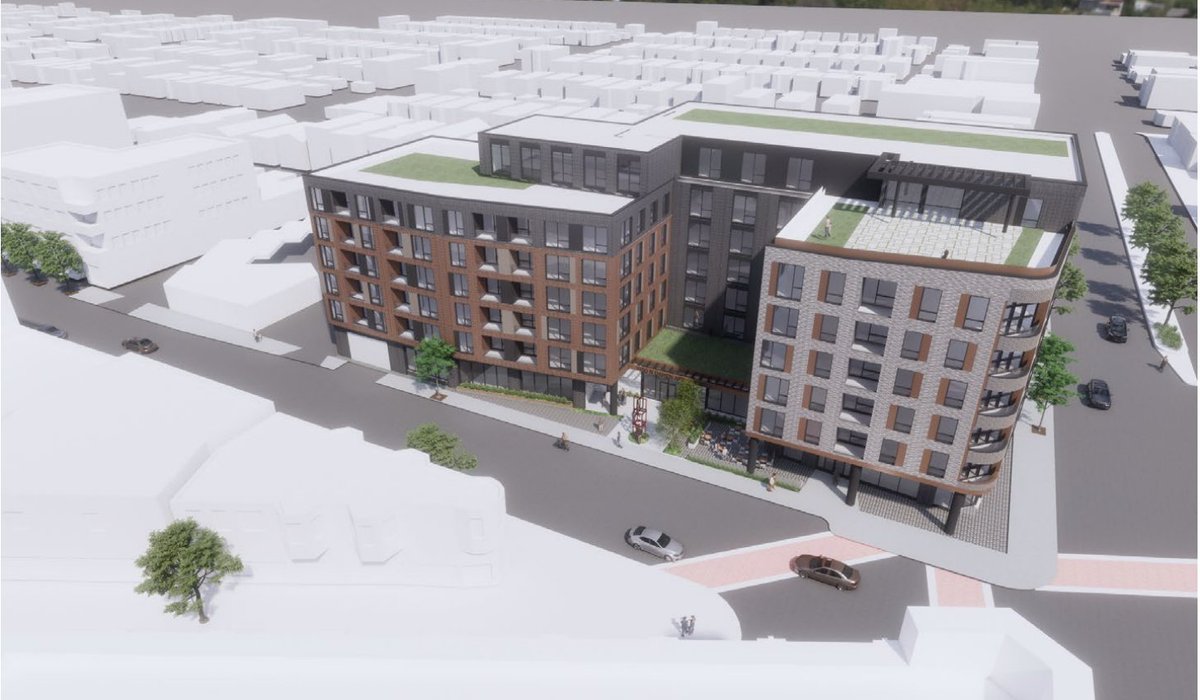 AbundantHomesIL's tweet photo. 🚨 HOUSING WIN 🚨
In Feb. 2023, we started a petition in support of over 200 new homes at Damen and Lincoln in North Center.
Today, @AldMattMartin expressed his support for the 194 home development, including 64 homes for survivors of gender-based violence. https://t.co/SaWUJA6k23