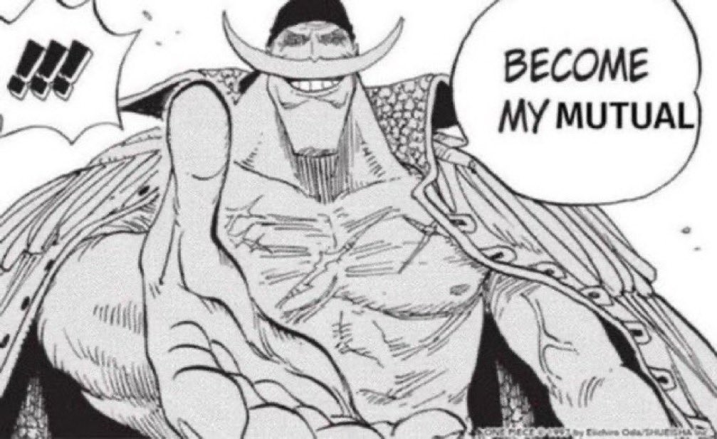Bat_Wraith's tweet image. Yoo you can just call me Shaq
Down for some new #moots
▪︎He/Him
▪︎23
▪︎ One Piece/CSM/DANDADAN/GACHIAKUTA/CHOUJINX
▪︎I play Apex Legends (sadly💀)/multiversus/Fortnite, more
▪︎ I do some digital art sometimes too
#Anitwt #apexlegends #arttwt
READ DDD,GACHI,SAKADAYS
