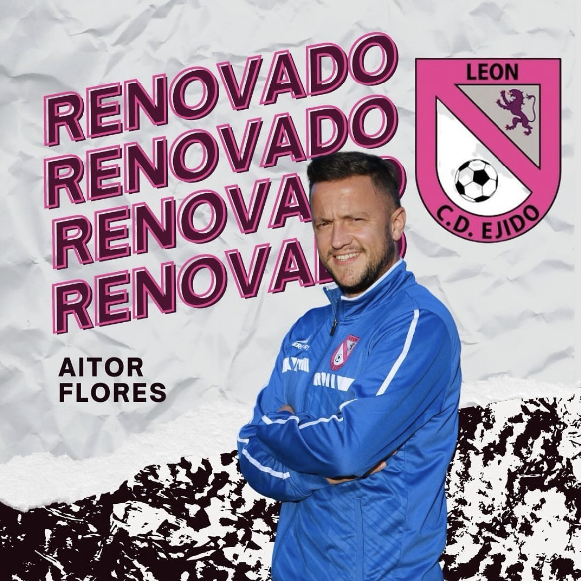 AFICIONDO | 🤝🏻 Aitor Flores renueva con el club y continuará siendo el preparado físico del Aficionado 

#somosfamilia