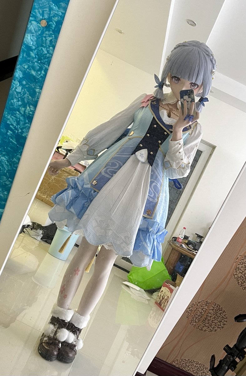 每次拍照都会刷新奇怪的东西在旁边*.* @Ling1507LTY #kigurumi 每次拍照都会刷新奇怪的东西在旁边*.* @Ling1507LTY #kigurumi
